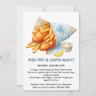 Fiske Fry & Chip - inbjudan till Avslappnad Seafoo
