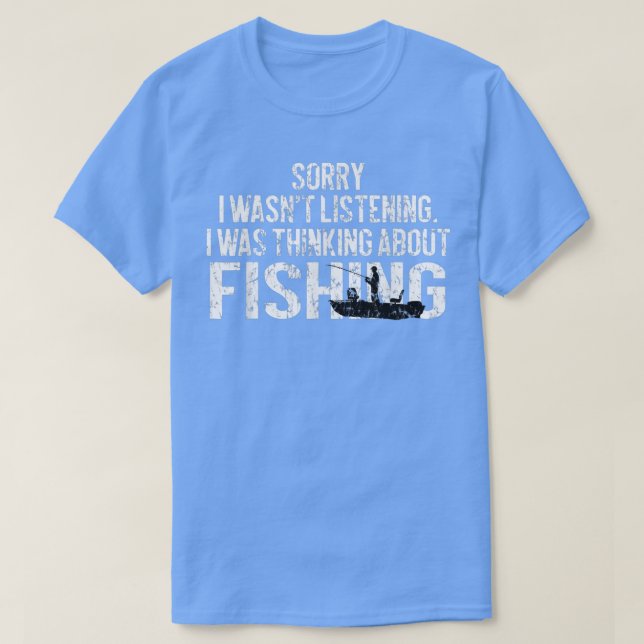 Fiske FunnySarcasm citerar Joke Hobbies Humor T Shirt (Design framsida)