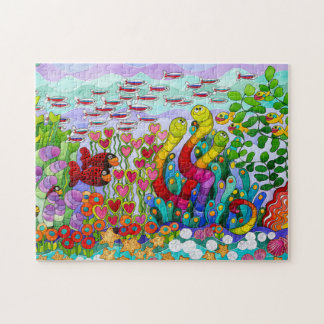 Fiske Garden Puzzle Pussel