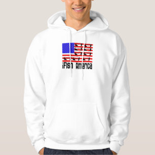 Fiske Gift i Fish America America Munkjacka