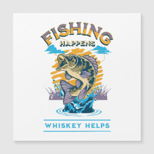 Fiske händer. Whisky hjälper!
