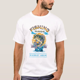 Fiske händer. Whisky hjälper! T Shirt