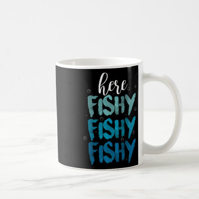 Fiske här Fiske efter sommargåva från Kärlek, Sjö Kaffemugg (Höger)
