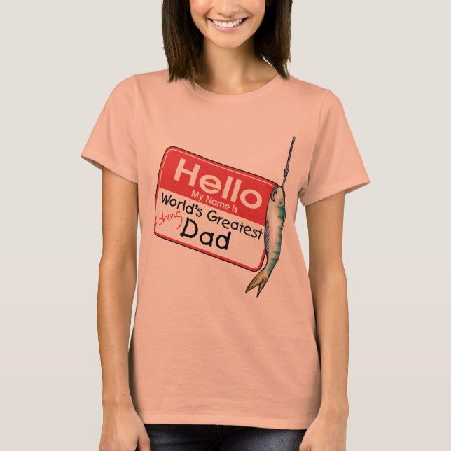 Fiske, Hej Min Namn är T Shirt (Framsida)