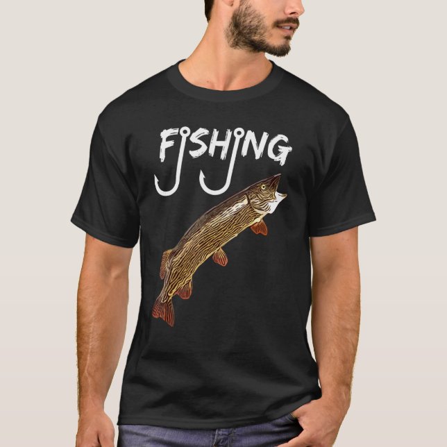 Fiske Hobby Födelsedagsidé För Fiskare T Shirt (Framsida)
