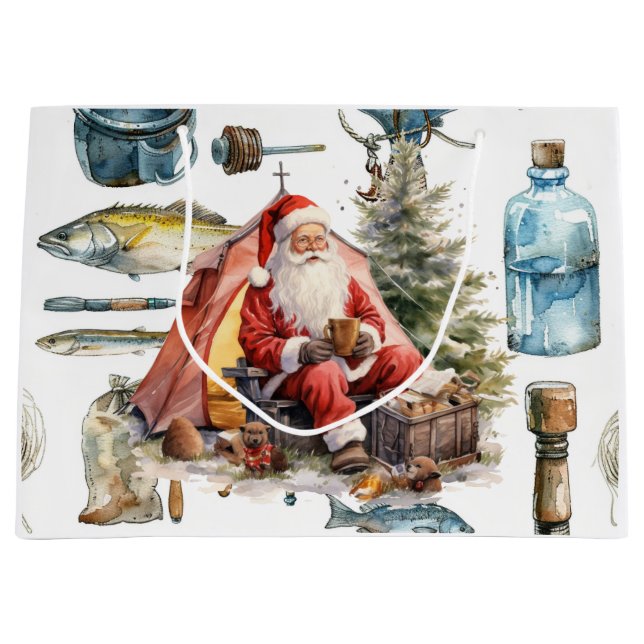 Fiske i Älskare, jul i Jultomten (Framsidan)