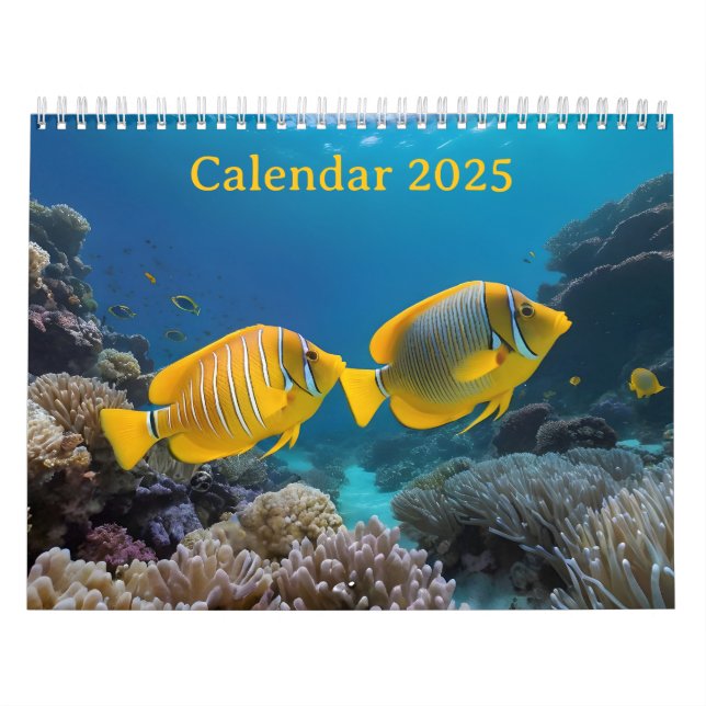 Fiske i havet kalender (Omslag)