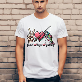 Fiske i kärlek t shirt