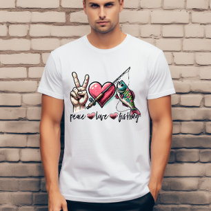 Fiske i kärlek t shirt