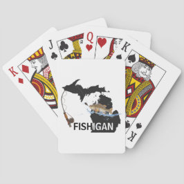 Fiske i Michigangrafik Casinokort
