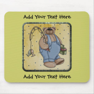 Fiske i Mousepad av SRF Musmatta