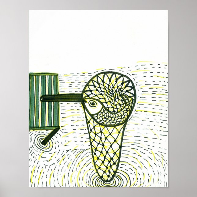 Fiske i nätet poster (Framsidan)