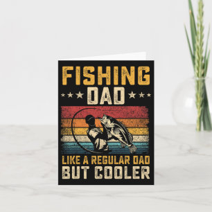 Fiske i Pappa som reguljärt Pappa men Cooler Pappo Kort