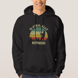 Fiske i Pension efter en fiskare som är bosatt i v Hoodie