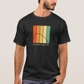 Fiske i pension t shirt