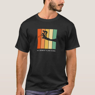 Fiske i pension t shirt