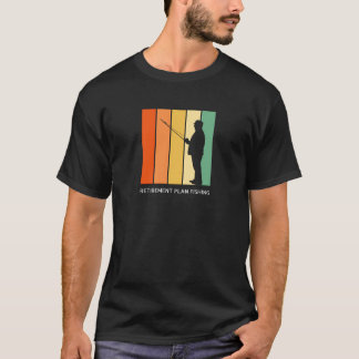 Fiske i pension t shirt