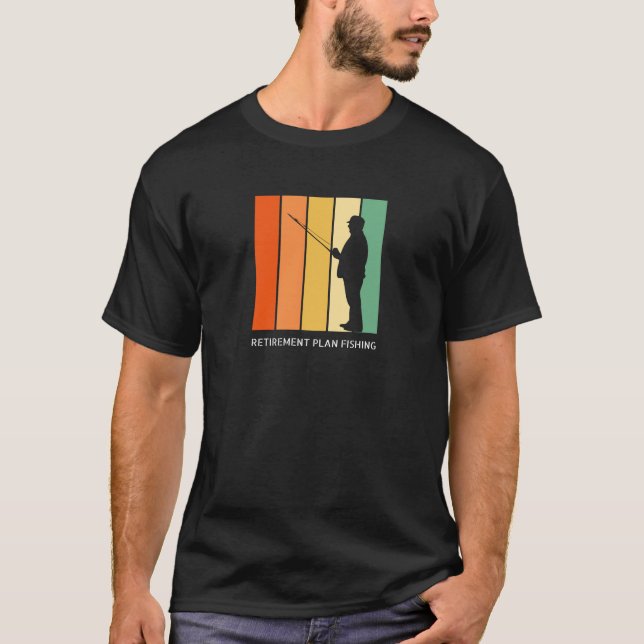 Fiske i pension t shirt (Framsida)