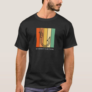 Fiske i pension t shirt