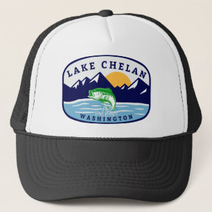 Fiske i Sjö Chelan Washington Keps