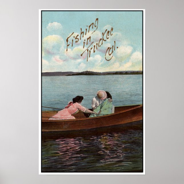 Fiske i Turkiet 1910 Poster (Framsidan)