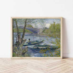 Fiske i Vår   Vincent Van Gogh Poster