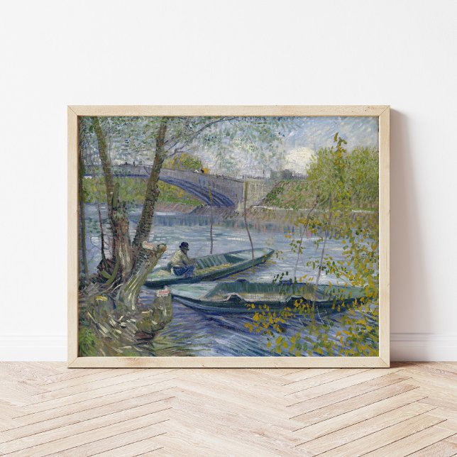 Fiske i Vår | Vincent van Gogh Poster (Skapare uppladdad)