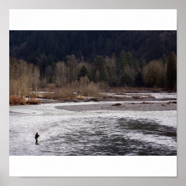 Fiske i vildmark poster (Framsidan)