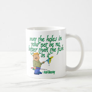 Fiske Irish Bluting Kaffemugg