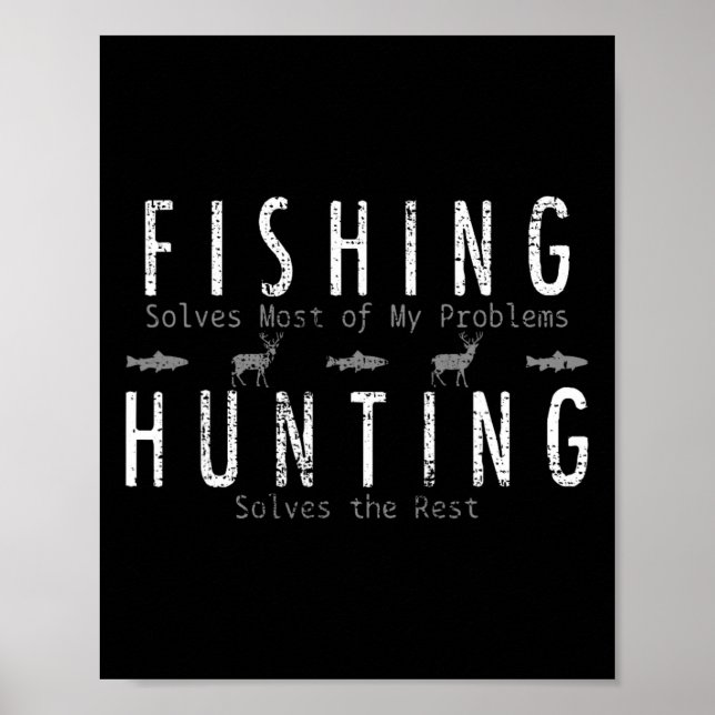 Fiske Jakt Present Jakt  Poster (Framsidan)
