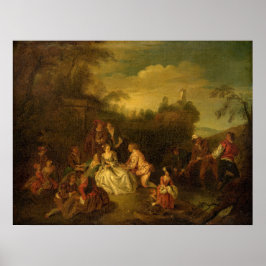Fiske Jean-Baptiste Pater Fine Art Poster