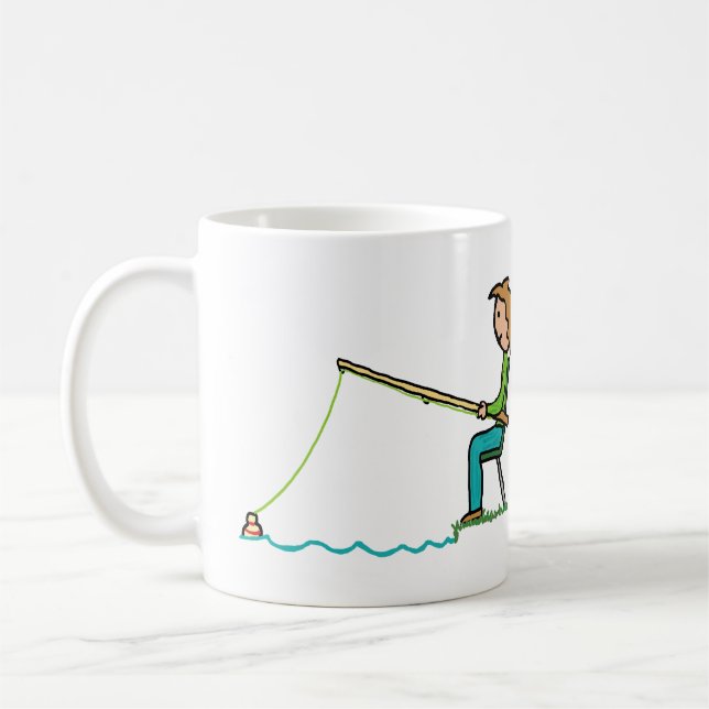 Fiske Kaffemugg (Vänster)