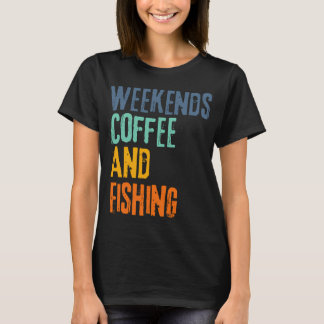 Fiske kall öl och chill rolig fiskare t shirt