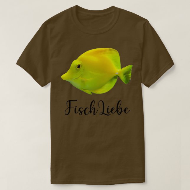 Fiske kärlek t shirt (Design framsida)