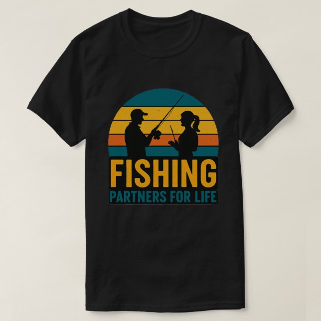 Fiske Kärlek Tee (Design framsida)