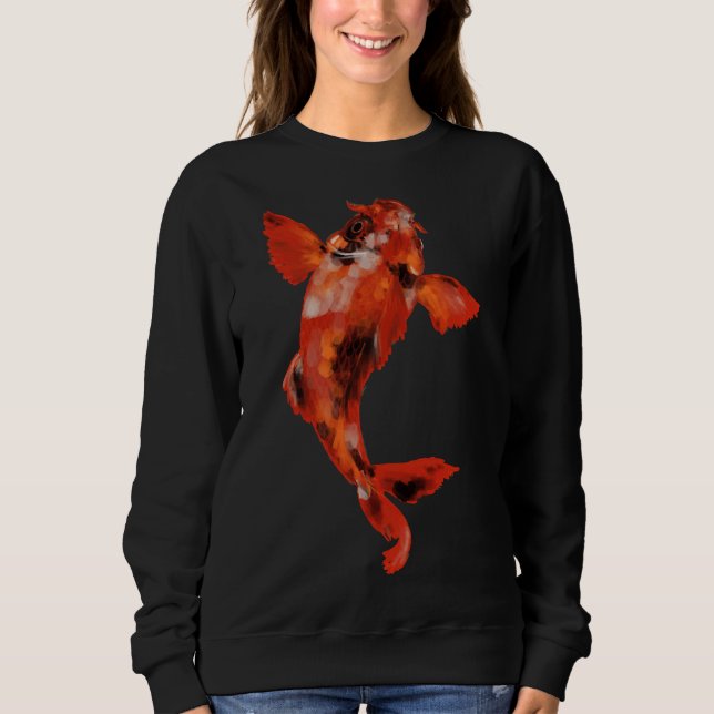 Fiske Koi Fish 17 T Shirt (Framsida)