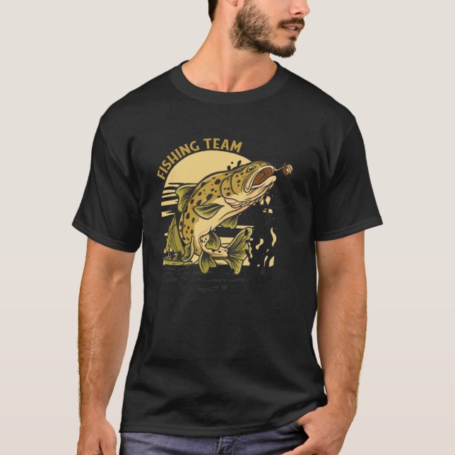 Fiske Lag T Shirt (Framsida)