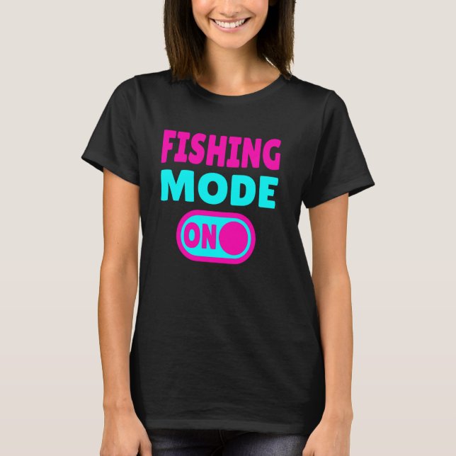 Fiske läge PÅ T Shirt (Framsida)