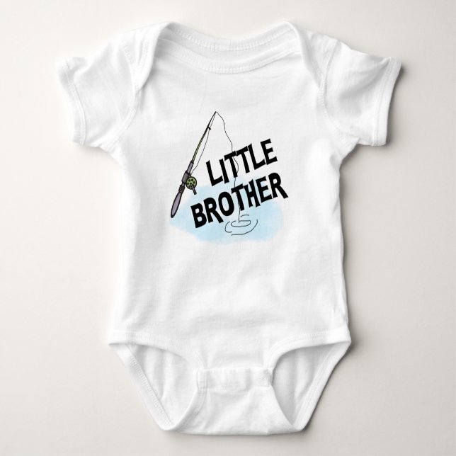 Fiske Lilla Brother T-shirt (Framsida)