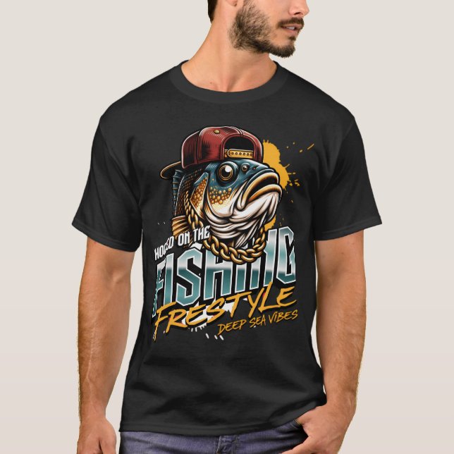Fiske lockbeten t shirt (Framsida)