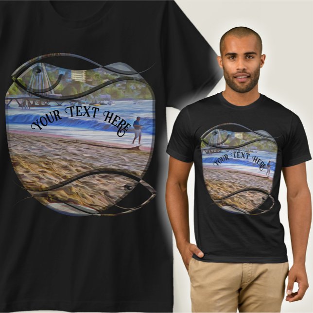 Fiske Los Muertos Beach 786 T Shirt (Skapare uppladdad)