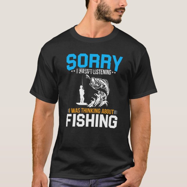 Fiske löser de flesta av mina problem - Rolig fisk T Shirt (Framsida)