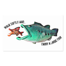 Fiske med attityder av Artist Mike Quinn
