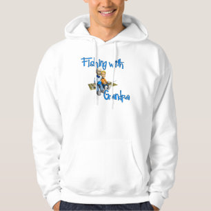 Fiske med farfar Fiskefartyg Hoodie