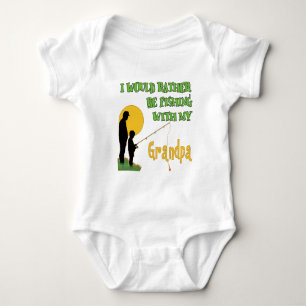 Fiske med farfar tee shirt