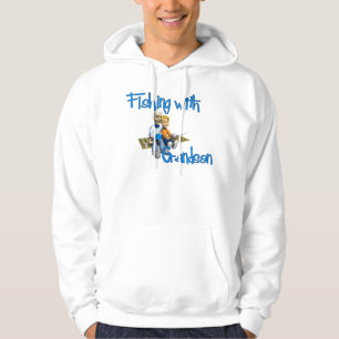 Fiske med fartyg som fiskar efter morson sweatshirt