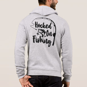 Fiske med fast tak t shirt
