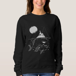 Fiske med giant Fish Fantasy Angling T Shirt