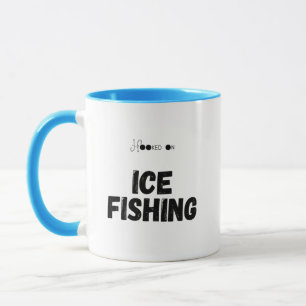 Fiske med låst vatten mugg