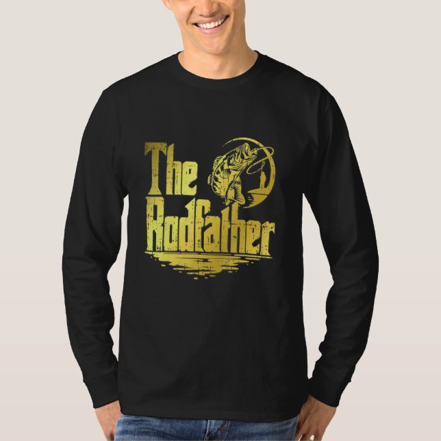 Fiske med lusern Pappa, sommar T Shirt (Framsida)
